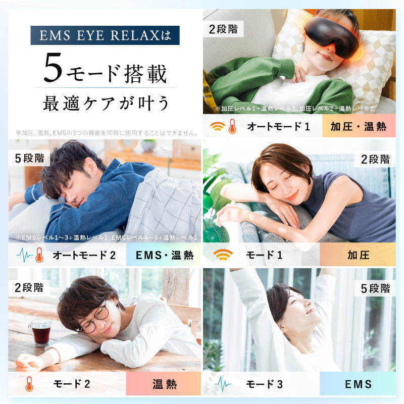 目元ケア革命】NIPLUX EMSアイウォーマー│温熱×EMSで目の疲れを