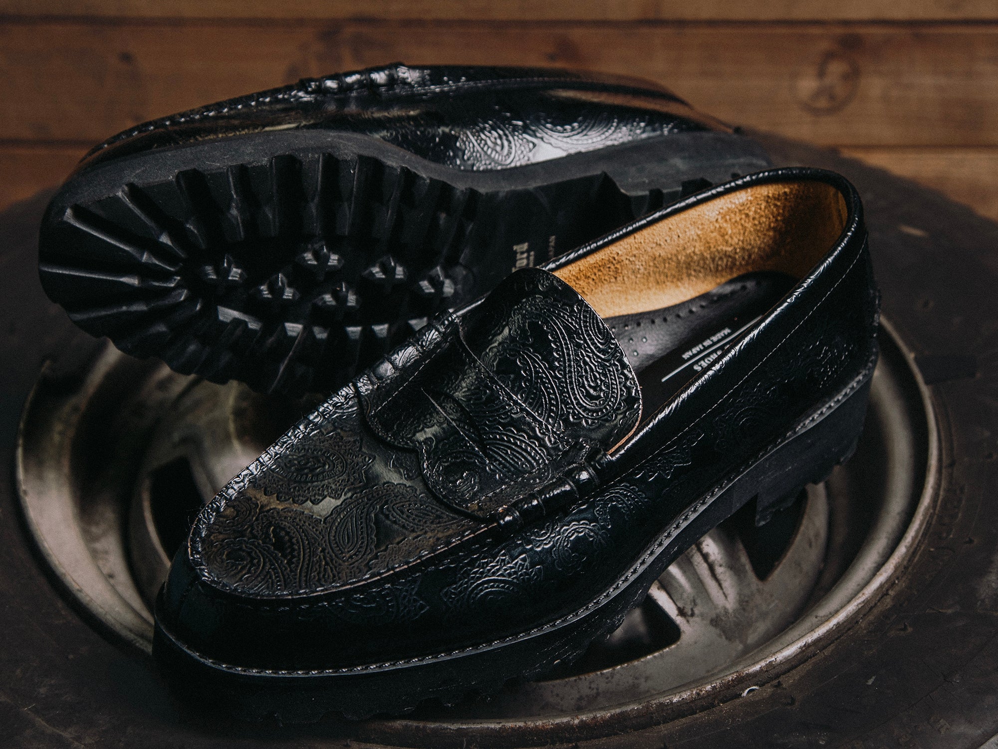 46 Paisley Tank Sole Loafers – THE KENFORD FINESHOES