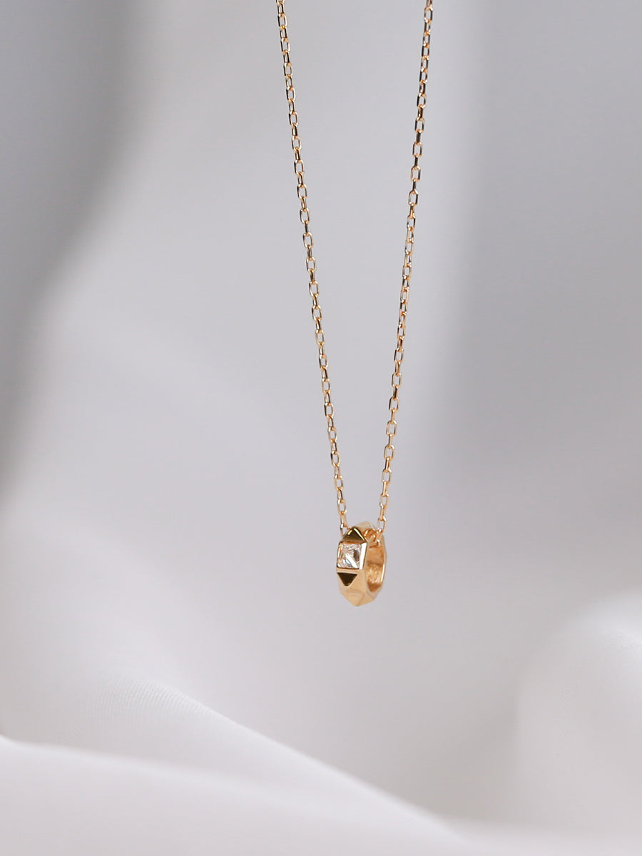 オレフィーチェ Pt「ダリル」ペンダントトップ 美品 K18/Pt「ダリル