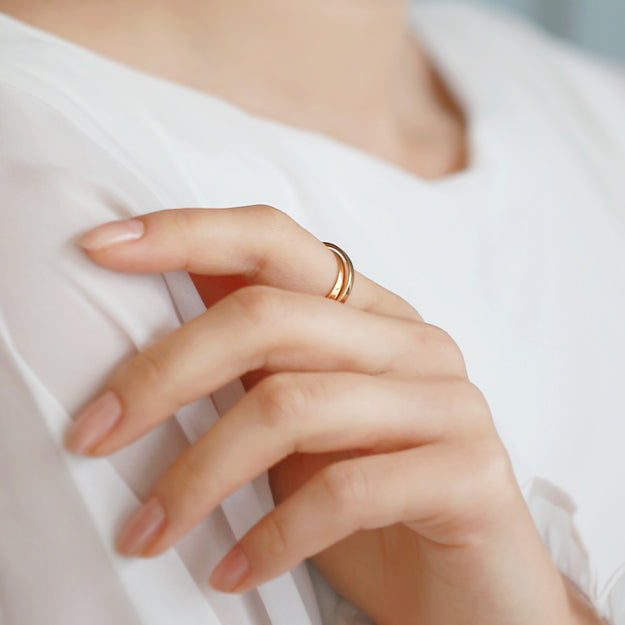 K18/Pt「ライツ」リング｜【オレフィーチェ】Orefice