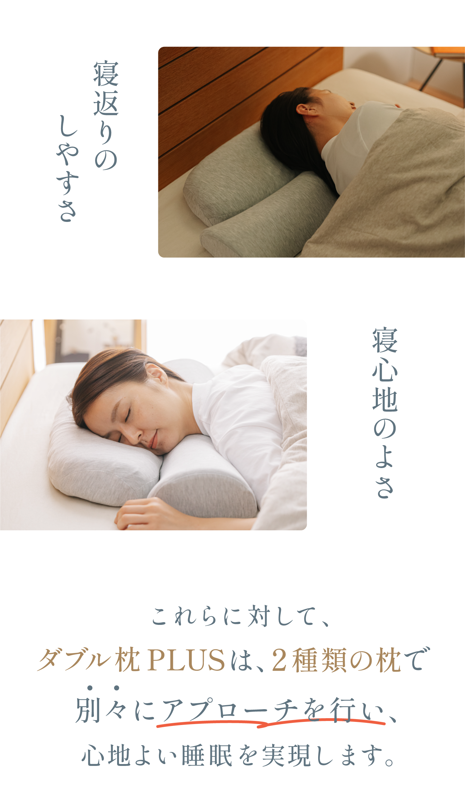 公式】首と肩のことだけを考えたダブル枕PLUS │ CALQS（カルクス