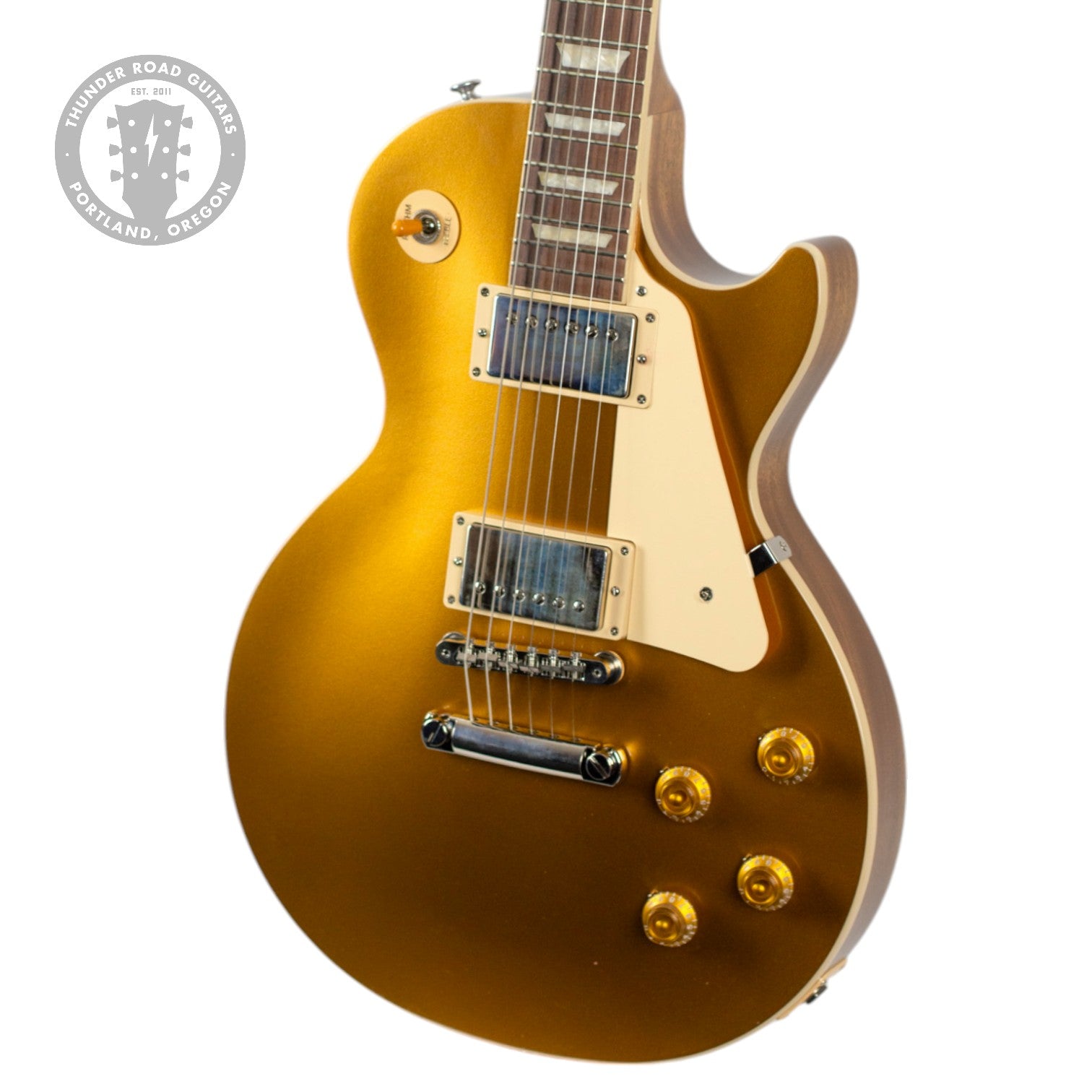 Thunder Road Guitars - New Gibson '50s Les Paul Standard Goldtop w