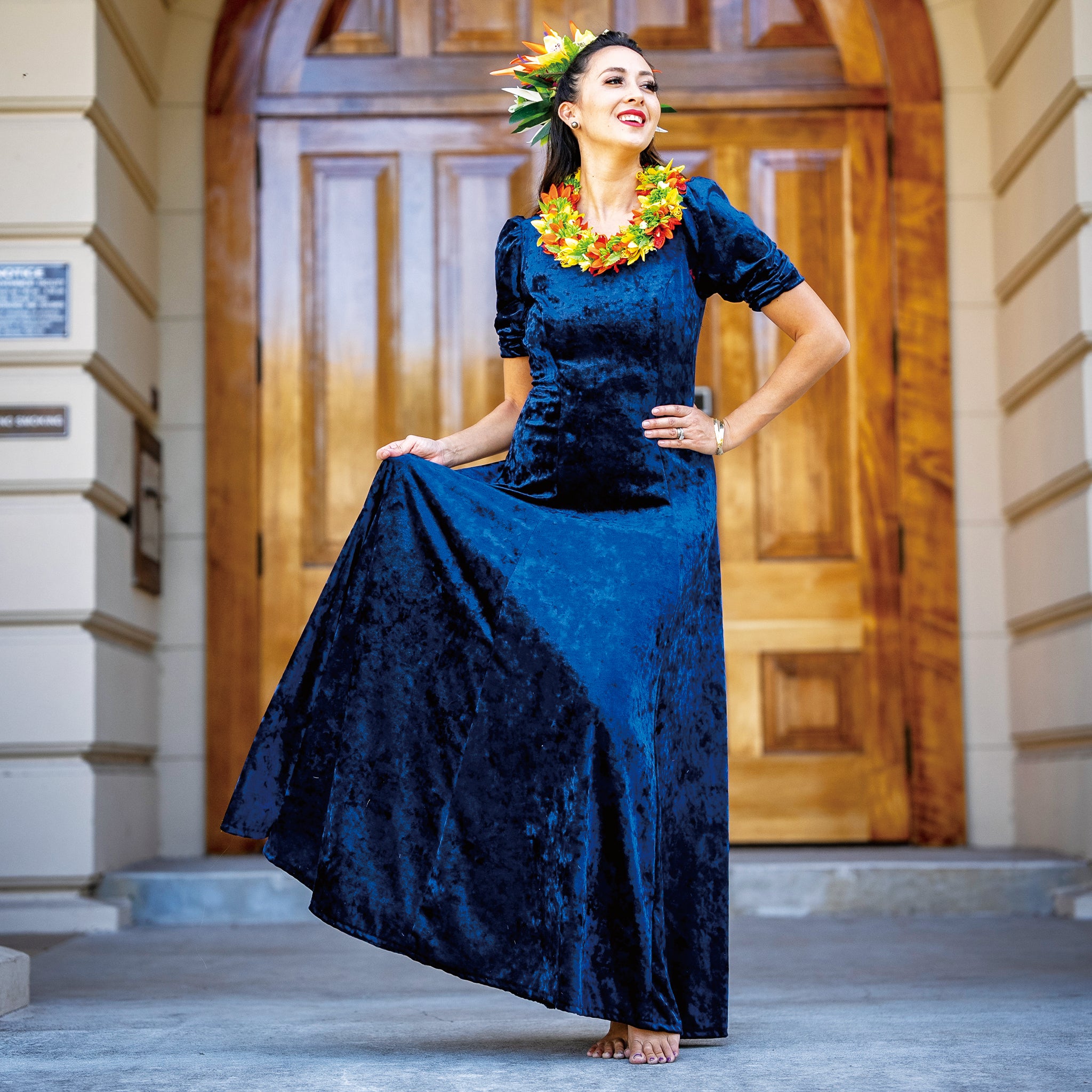 サンプルドレス】｜LA-09｜プレミアムラグジュアリードレス （半袖