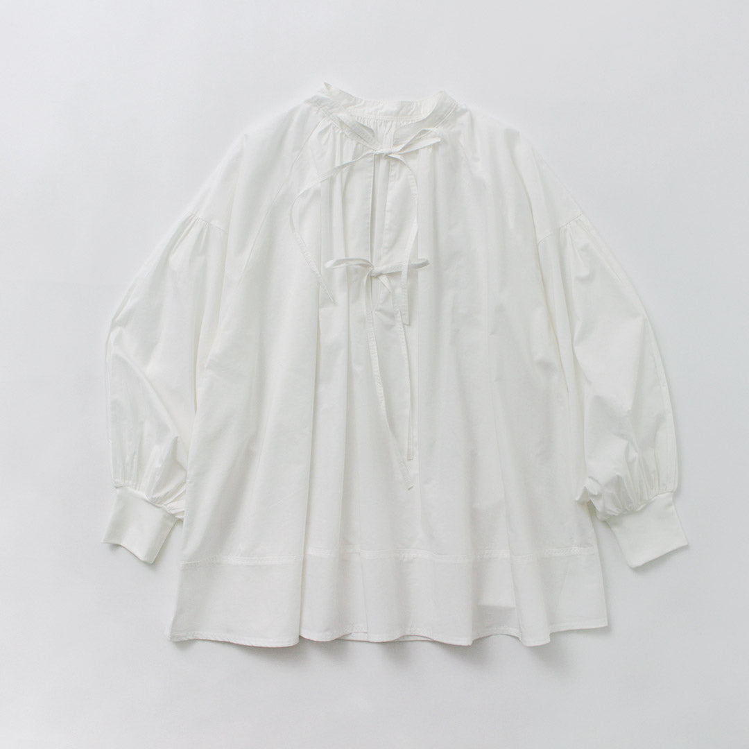 50％OFF】KHA:KI（カーキ） 2WAY スキッパー チャーチ ブラウス