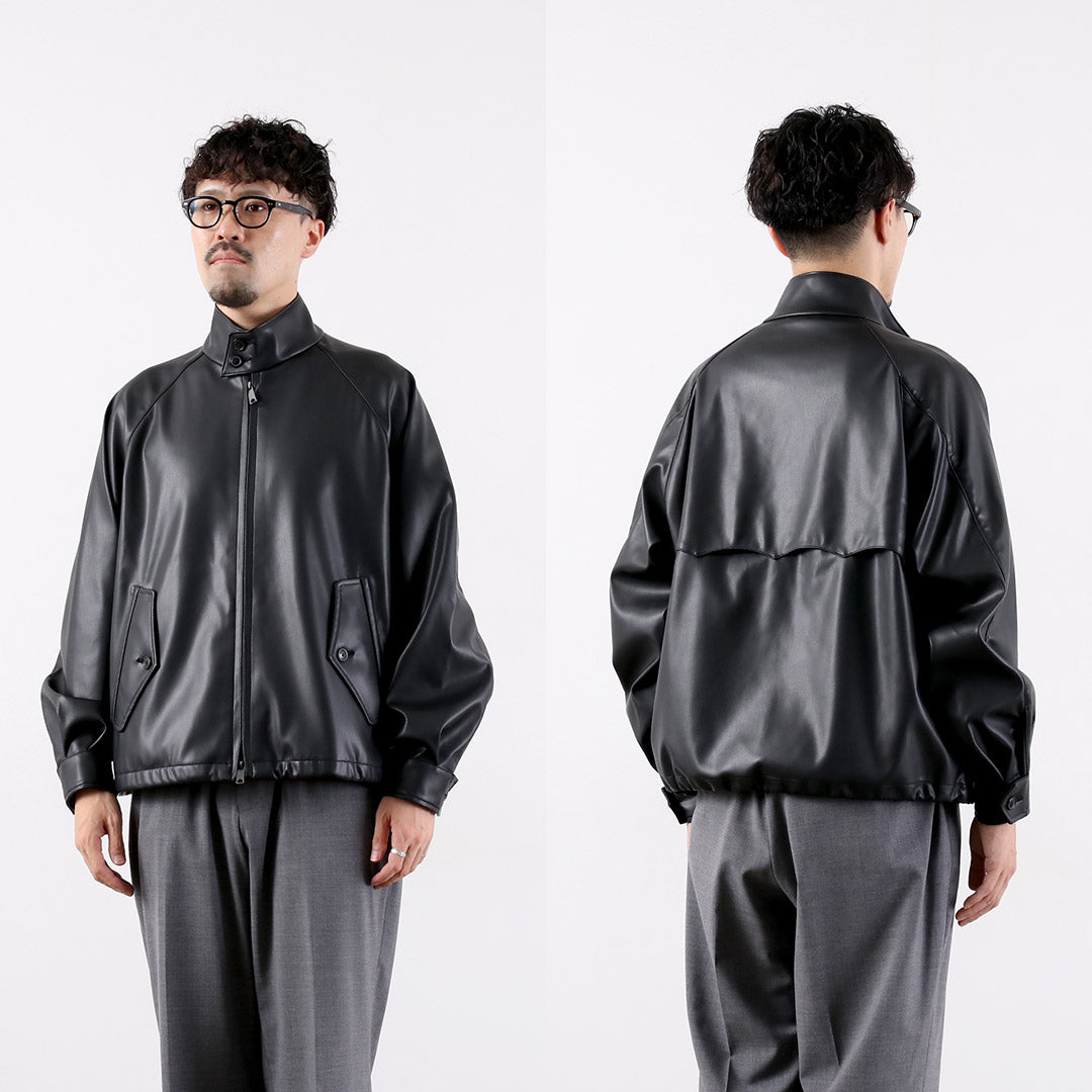 BARACUTA（バラクータ） G4 ボックスジャケット フェイクレザー