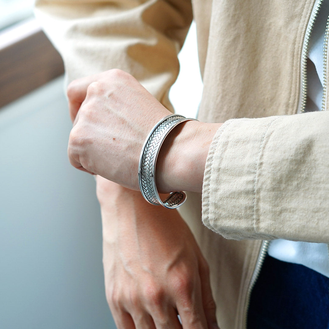 TMW（トラディショナルモダンワークス） スターリングシルバーバングル