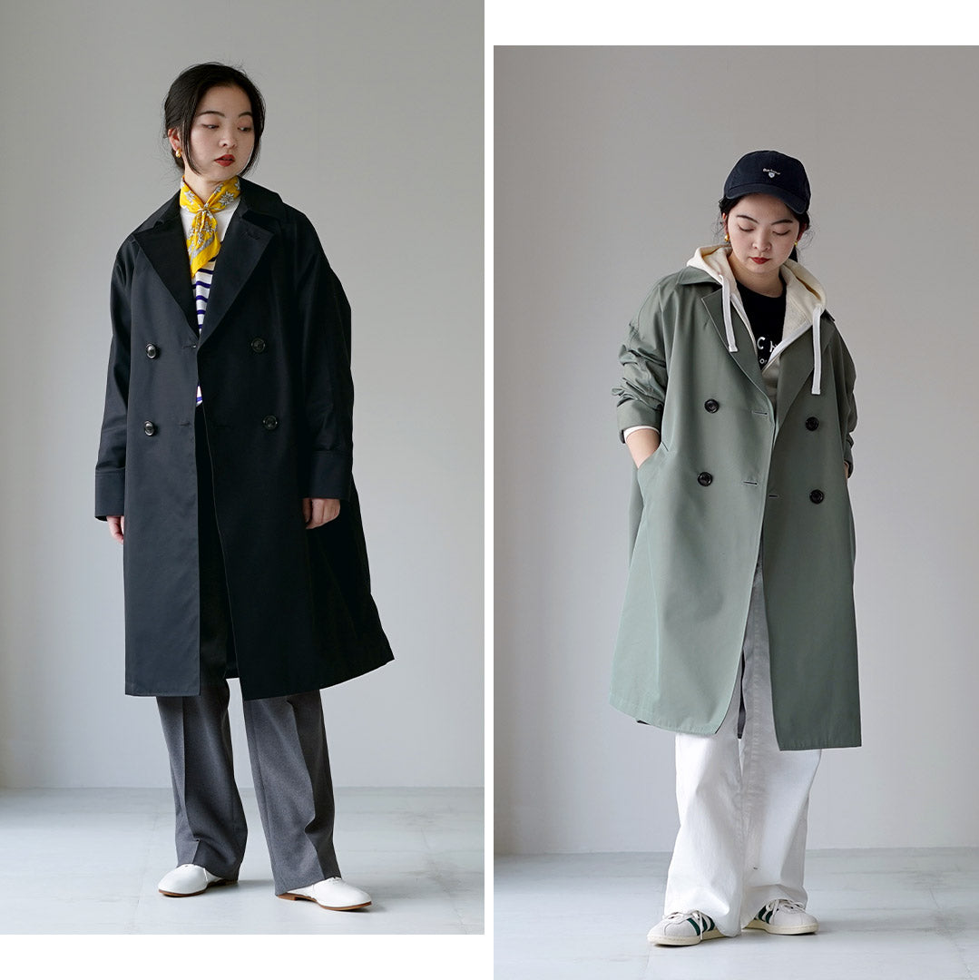 TICCA（ティッカ） テント トレンチコート 日本製 / レディース