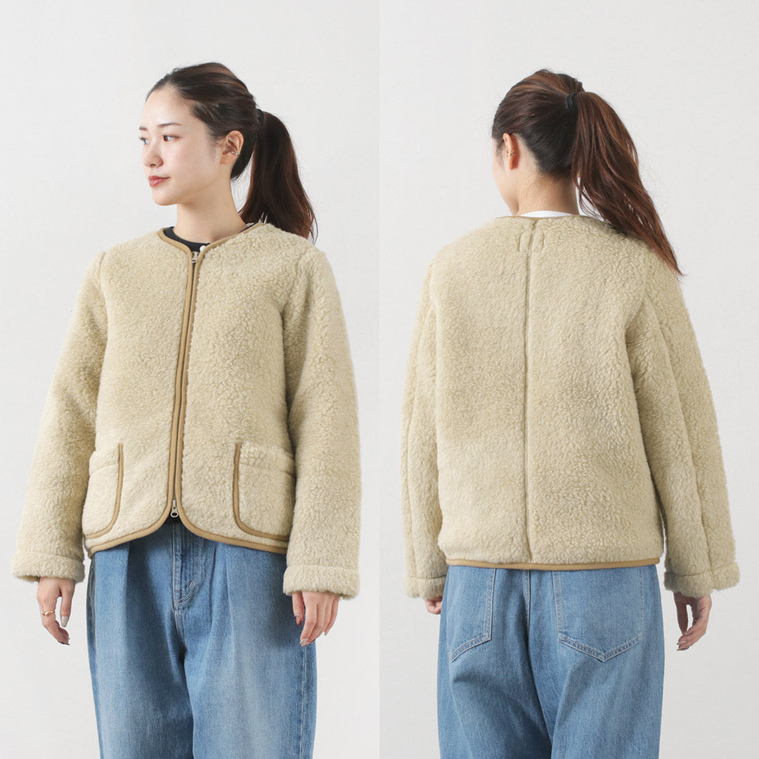 50％OFF】COLDBREAKER（コールドブレーカー） ボアウール ジップ