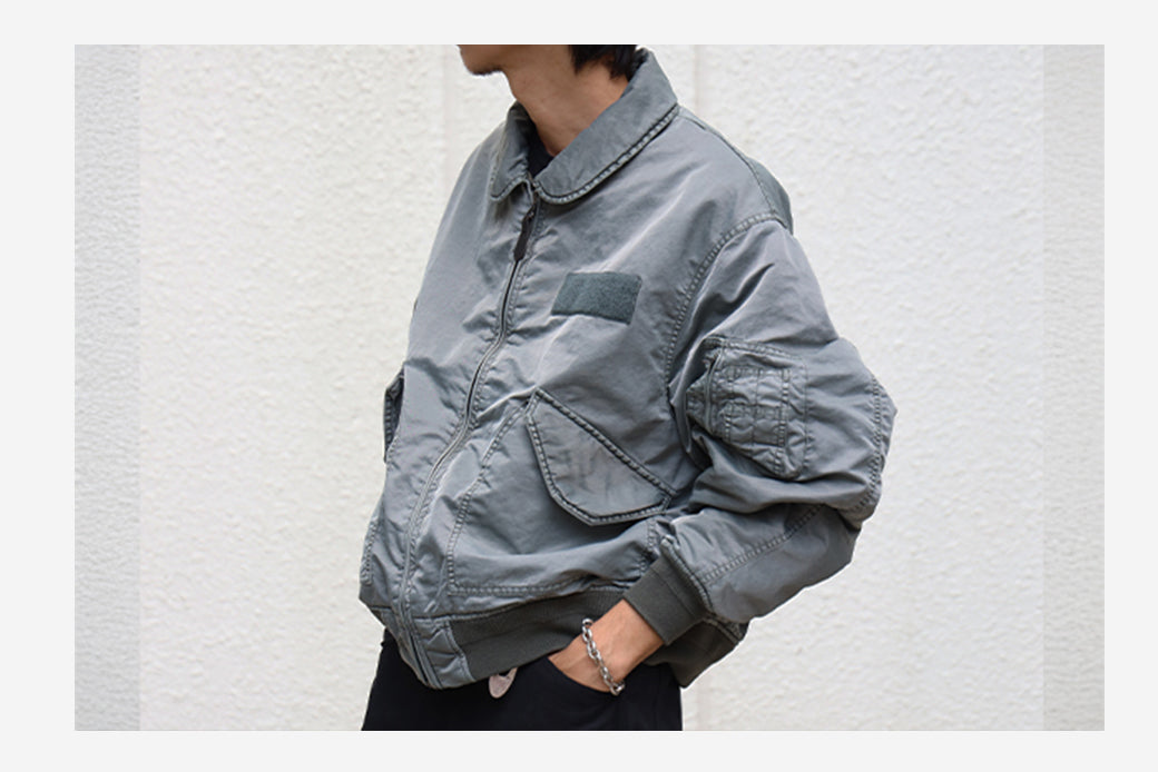 VINTAGE WASH FLIGHT JKT (Khaki) | CWU-45P | フライトジャケット
