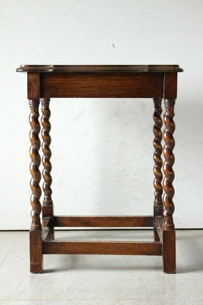 1930年代オーク材ツイストレッグのOCC（机）高さ57.5cm イギリス
