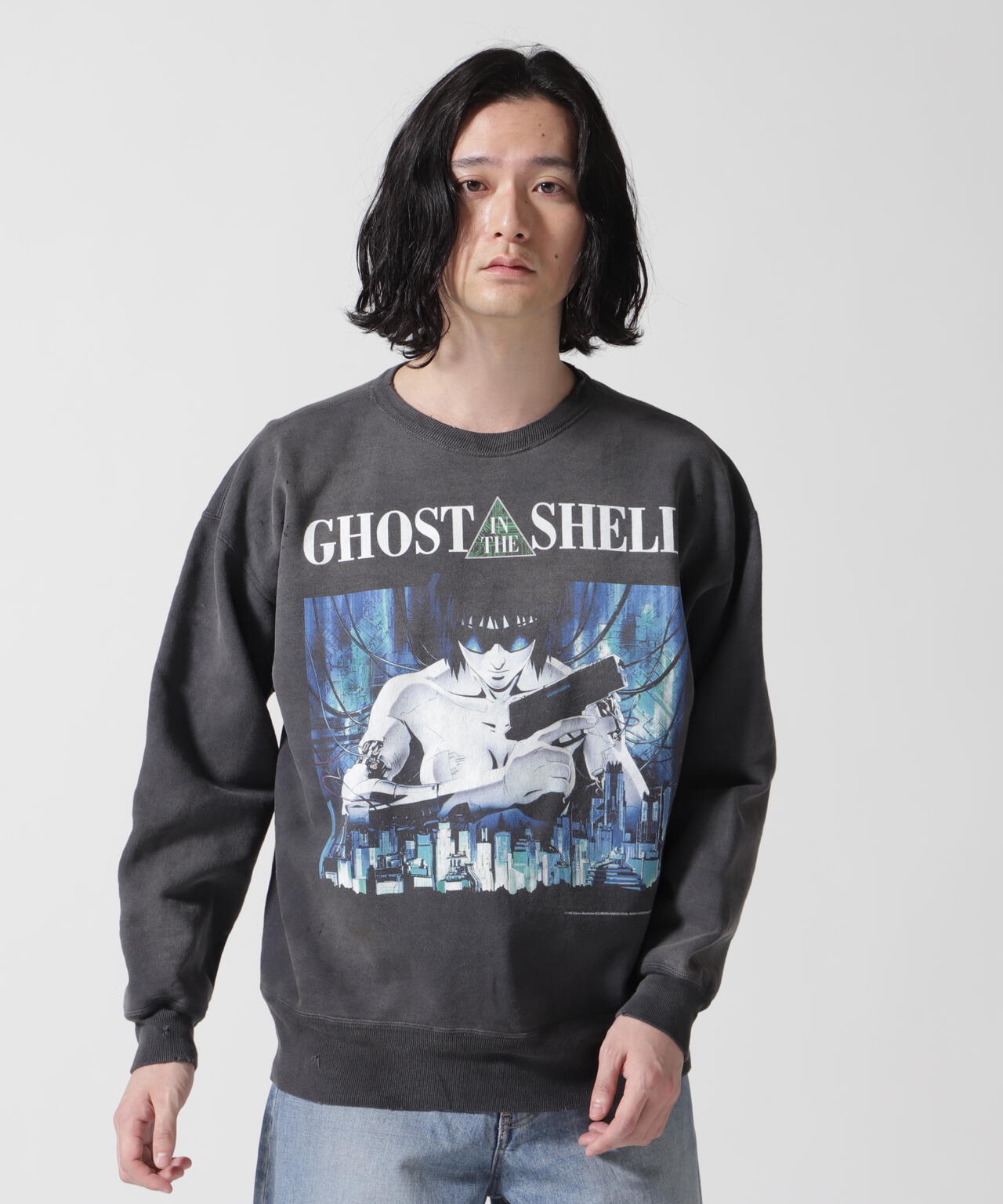 SAINT MICHAEL/セントマイケル/SS TEE / PSYCHOTIC SNT /BLACK | ROYAL