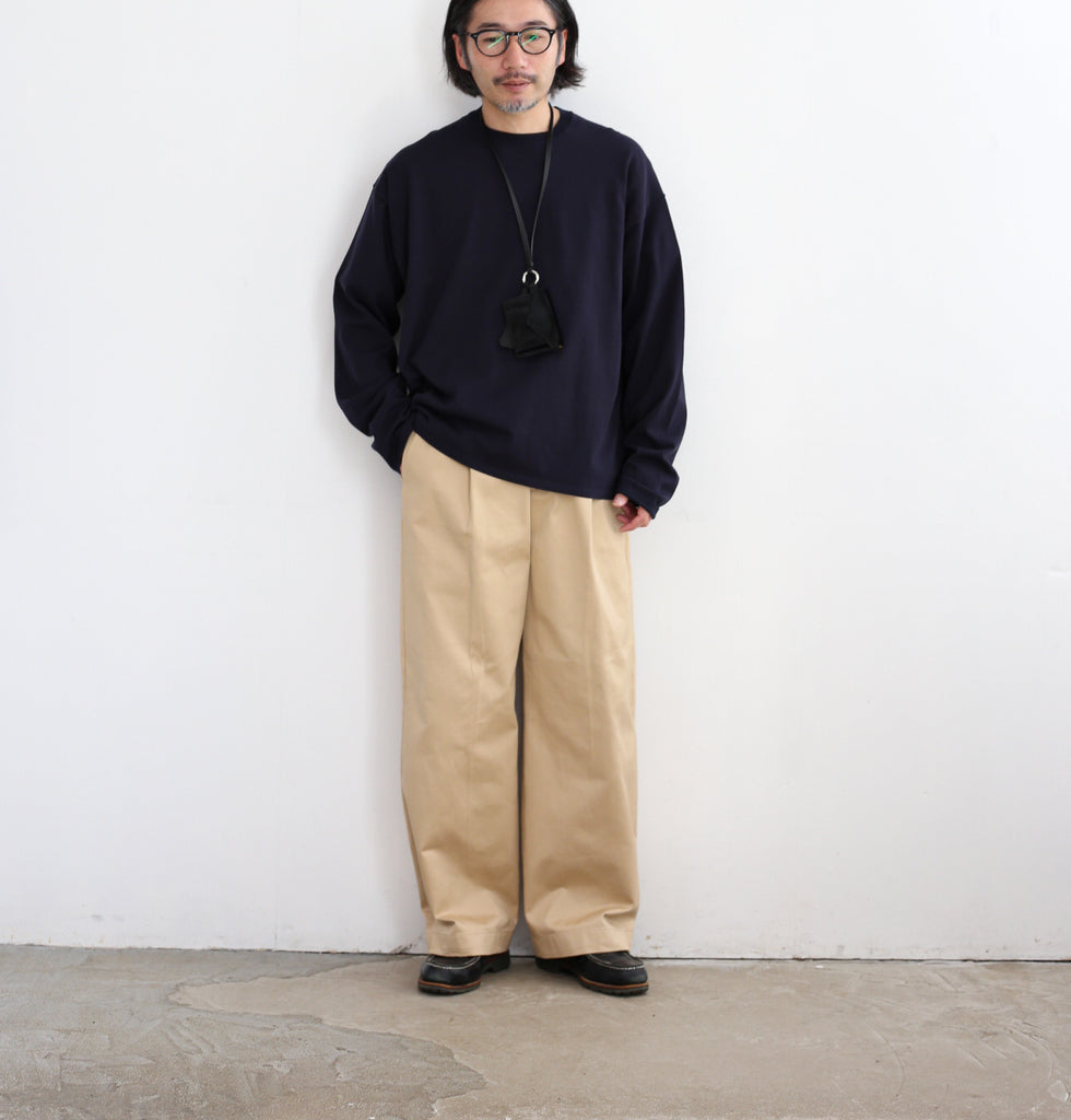 Graphpaper Westpoint Chino Wide Straight Trousers – Chum!