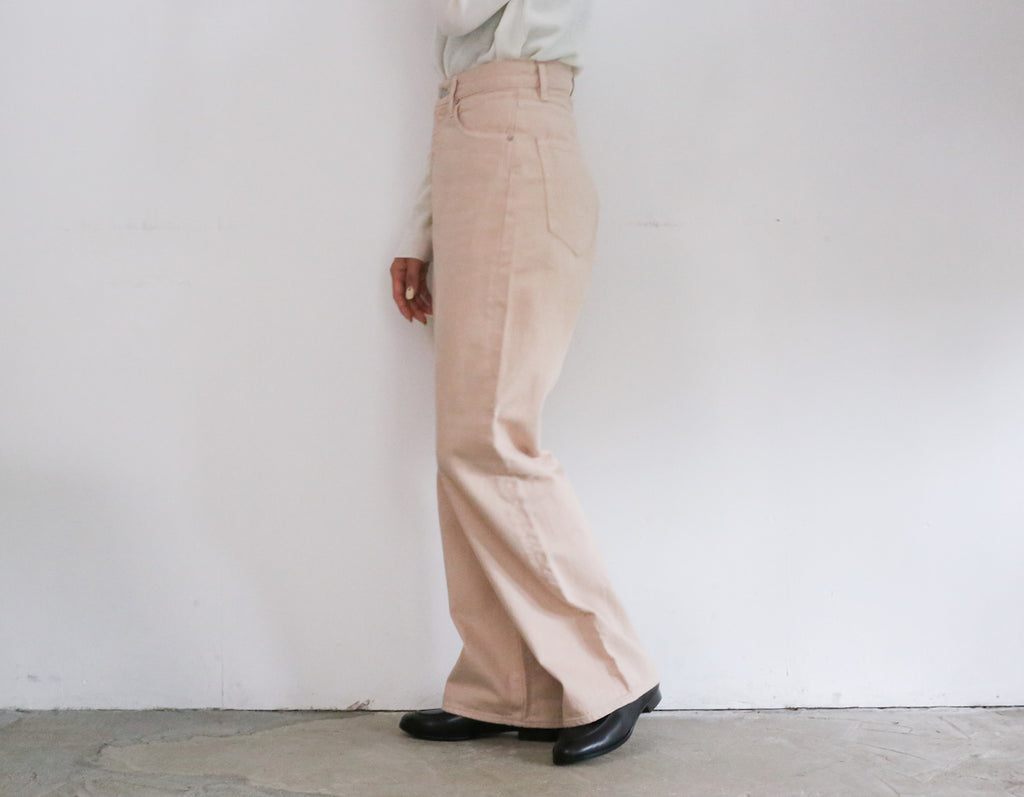 AURALEE BOTANICAL DYED SELVEDGE DENIM PANTS – Chum!