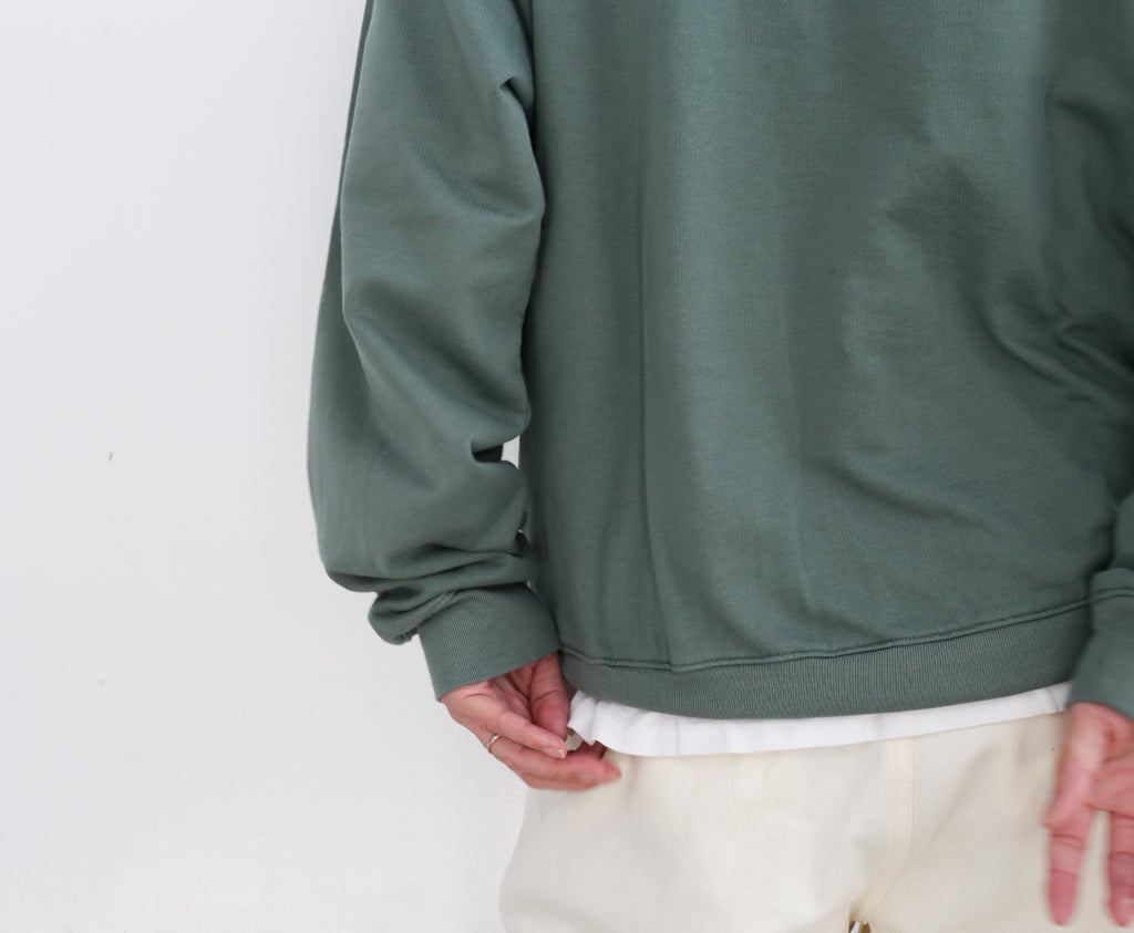 24SS】AURALEE SUPER HIGH GAUZE SWEAT P/O – Chum!