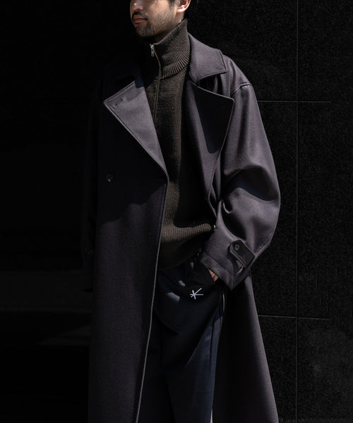 STYLING | steinのダブルブレステッドコート – session