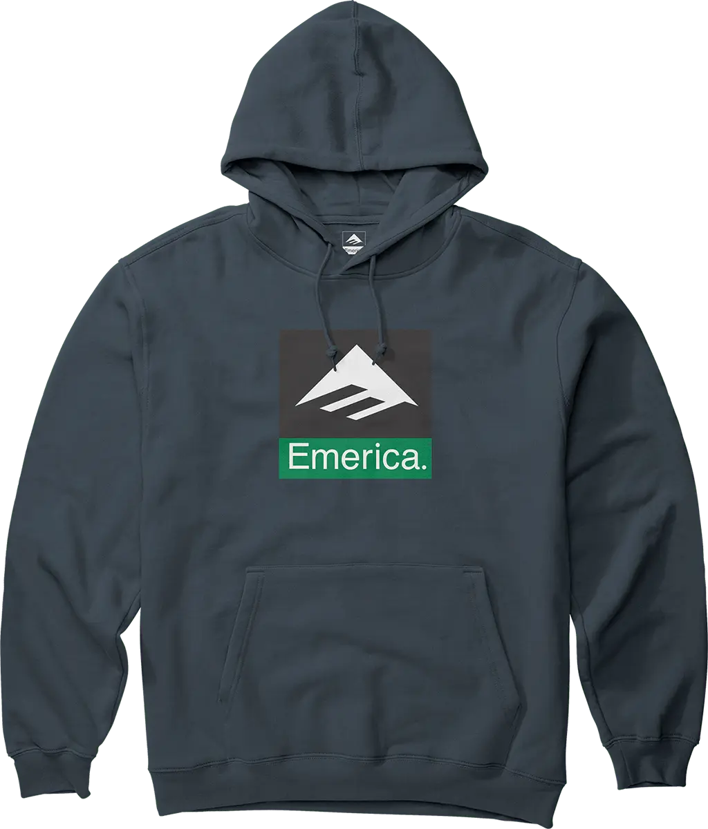 CLASSIC COMBO PULLOVER Skate Screen Hooded Fleece 27.99 | Emerica