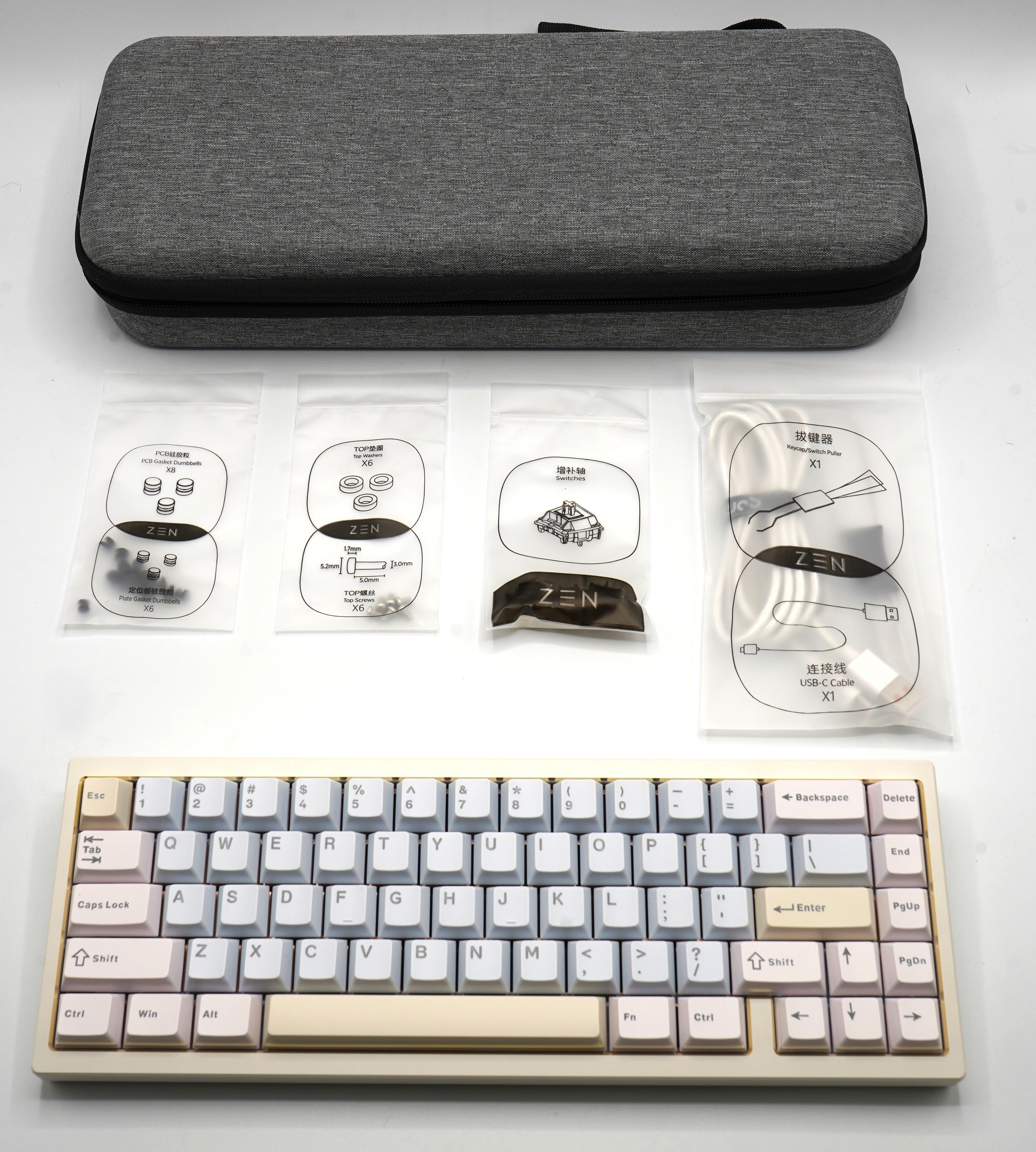 WOBKEY Zen65 Keyboard Full Review & Sound Test | LumeKeebs
