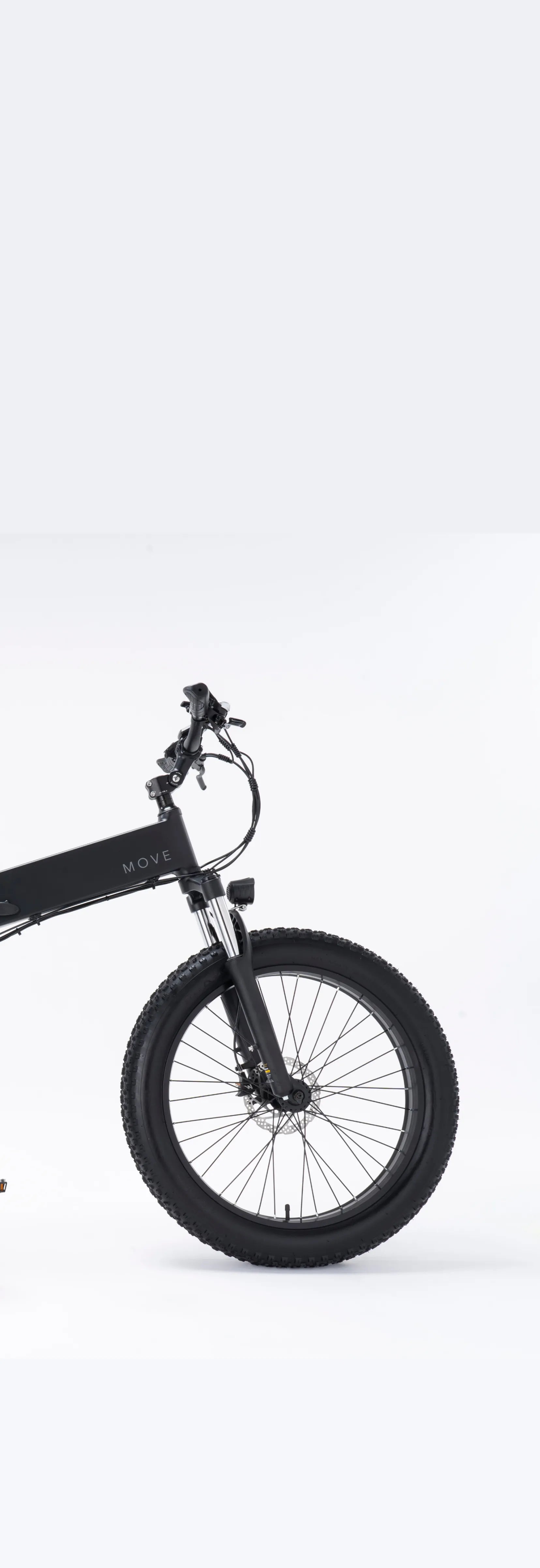MOVE X｜次世代ファットタイヤ型E-bike｜折りたたみ電動アシスト自転車