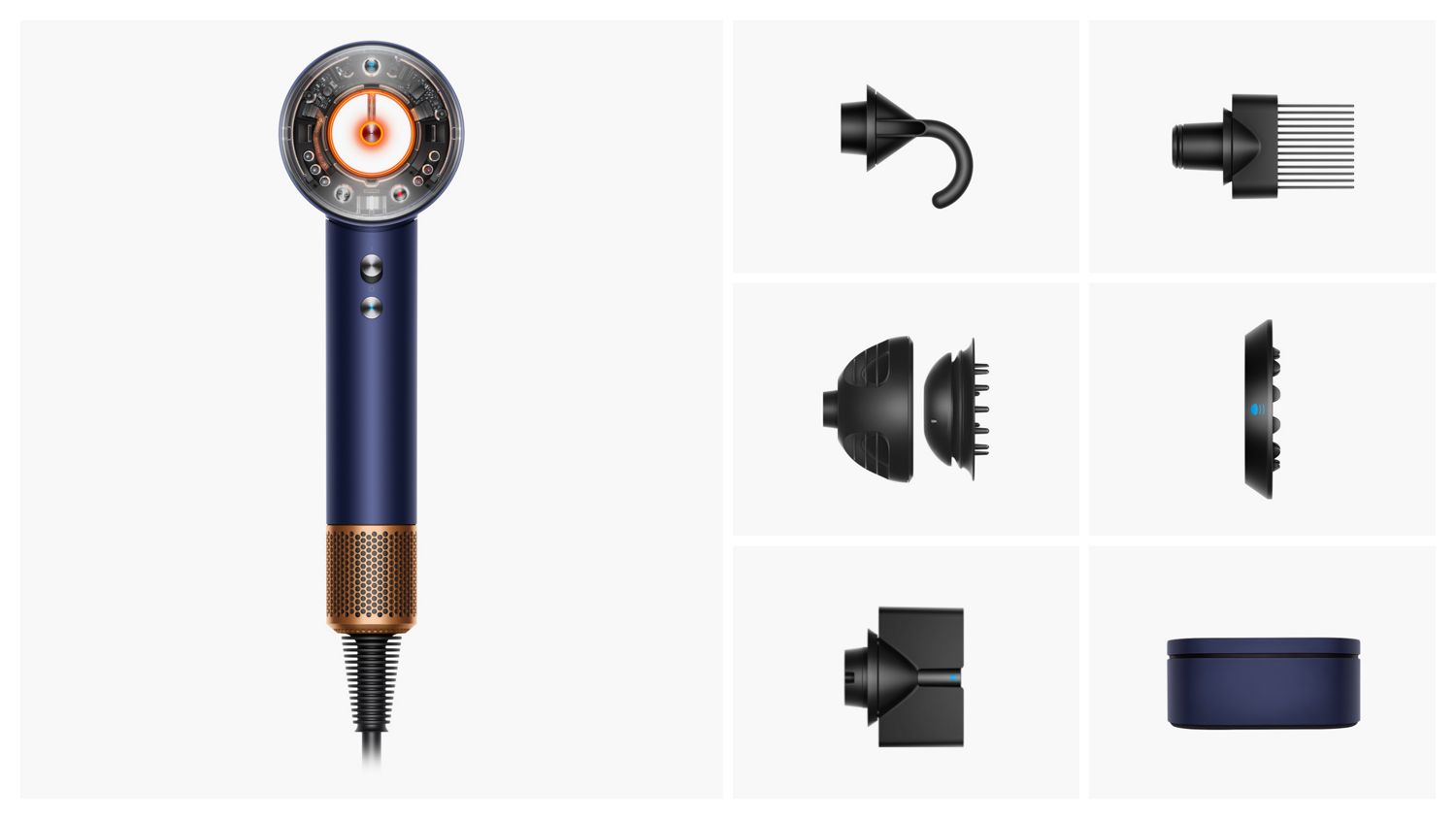 Dyson Supersonic Nural Hair Dryer in Vinca Blue Topaz – REBEL