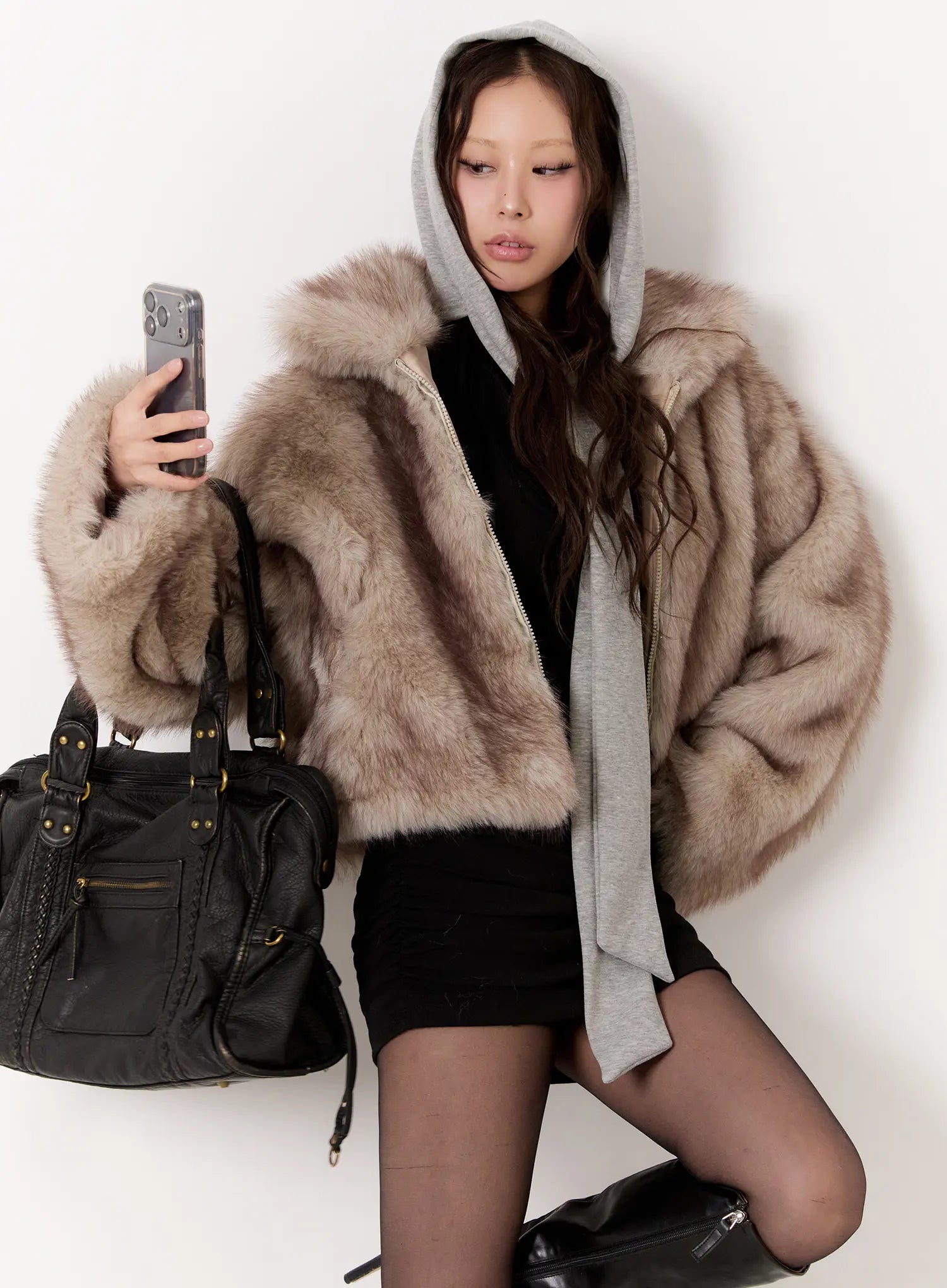 Y2K Faux Fur Jackets – LEWKIN