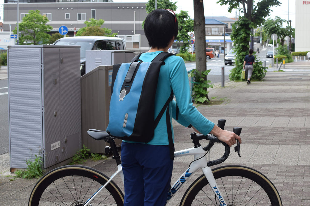 通勤通学にオススメ！スタッフ使用率100％オルトリーブ防水バックパック
