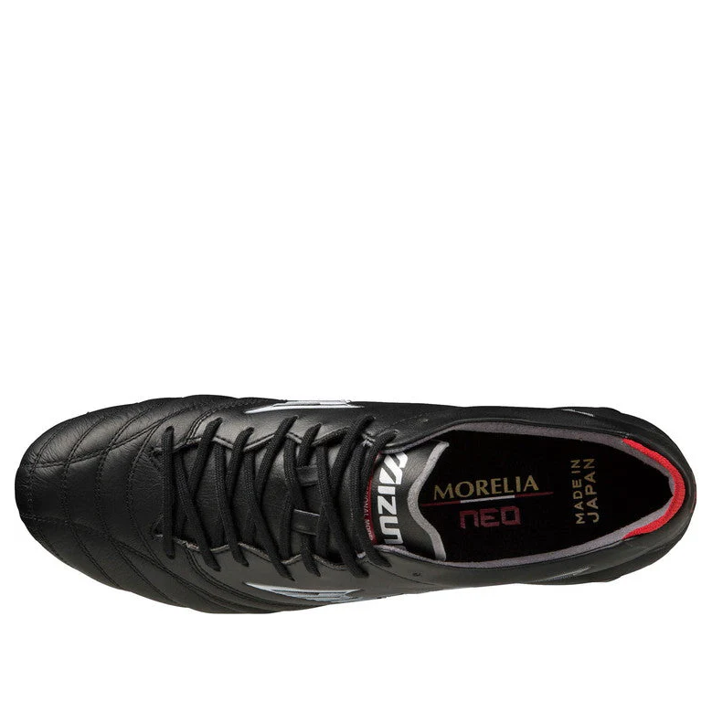 Mizuno Morelia Neo 4 Japan 'Black White Red' P1GA233001