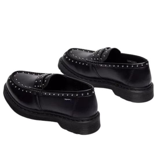 Dr. Martens x Supreme Studded Penton Loafer 'Black' 41873001