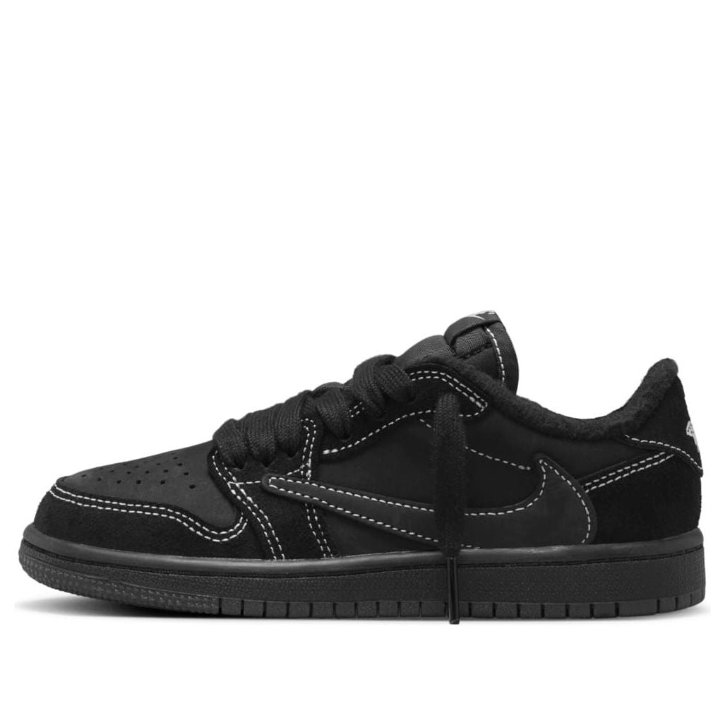 PS)Air Jordan 1 Low OG SP x Travis Scott 'Black Phantom' DO5442-001