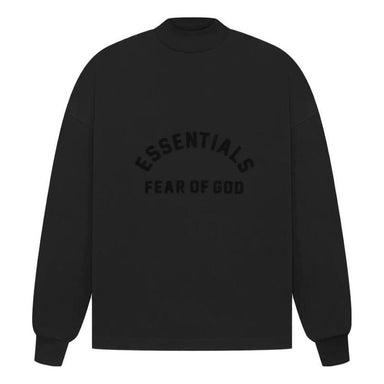 Fear of God Essentials SS21 Mockneck Half Zip 'Black' FOG-SS21-575