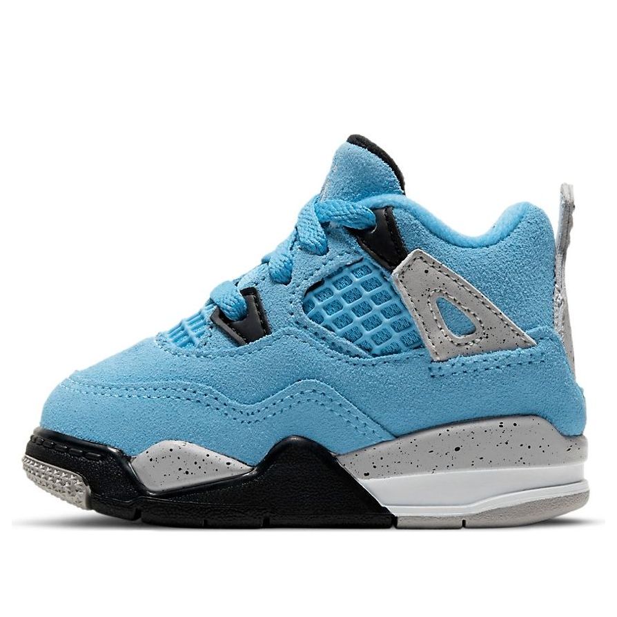 TD) Air Jordan 4 Retro 'University Blue' BQ7670-400