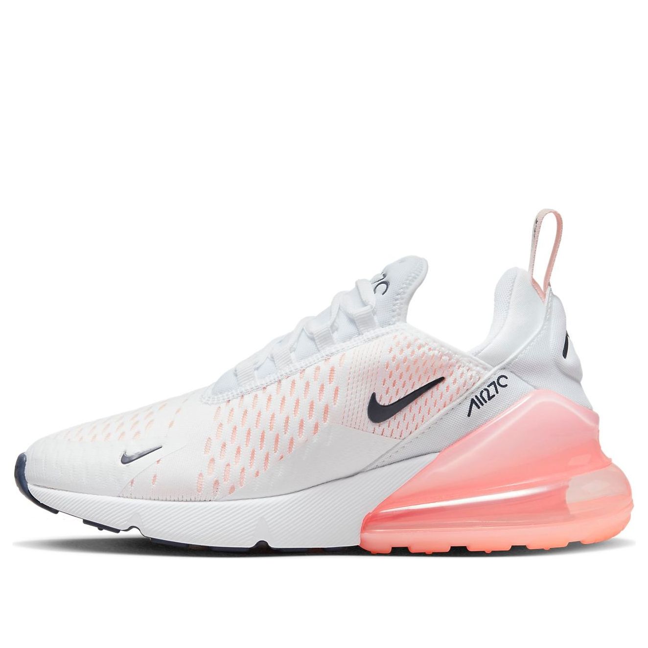 WMNS) Nike Air Max 270 'White Bleached Coral' AH6789-110