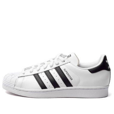 WMNS) adidas originals Superstar 'Black White' FV3444