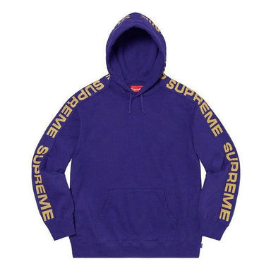 Supreme King Hooded Varsity Jacket 'Purple Grey' SUP-FW20-219