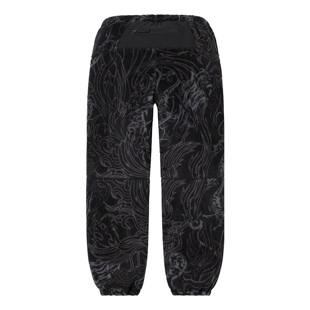 Supreme x The North Face Step Tech Fleece Pants 'Black Grey' SUP