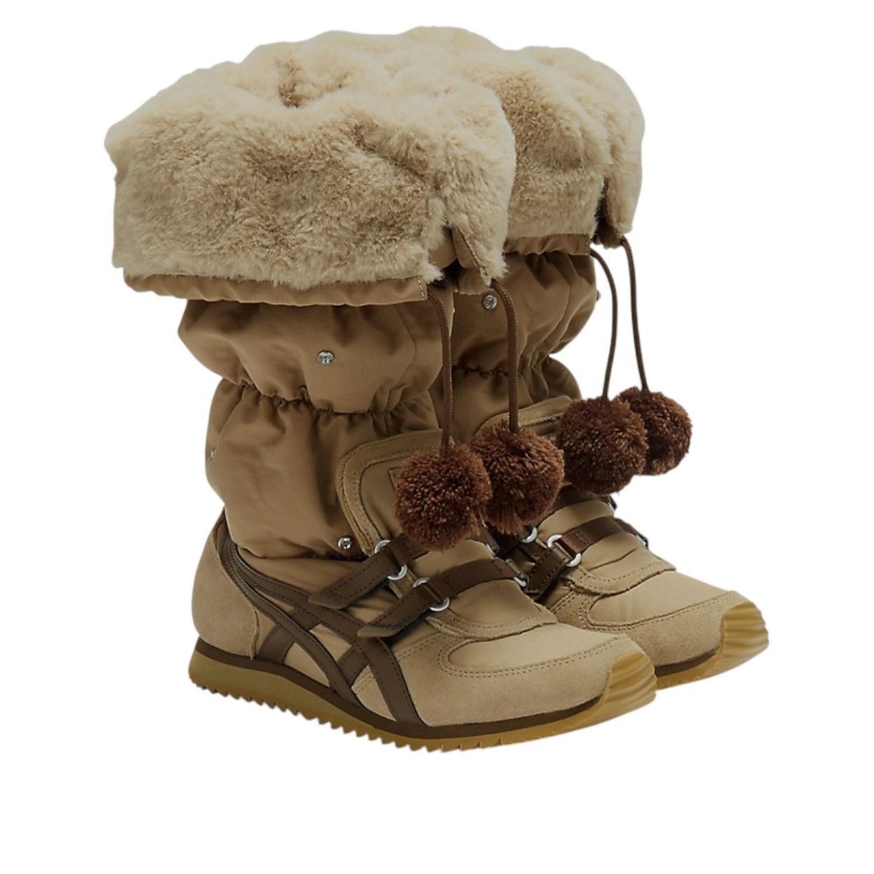 WMNS) Onitsuka Tiger Winter Heaven 'Desert Camp Brown Storm