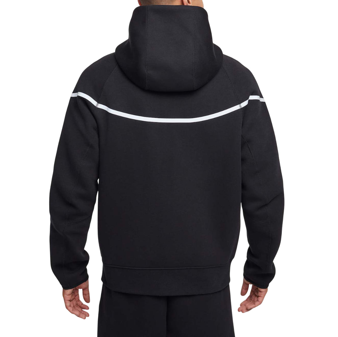 Nike Tech Fleece Windrunner Reflective Hooded Jacket 'Black Bemis
