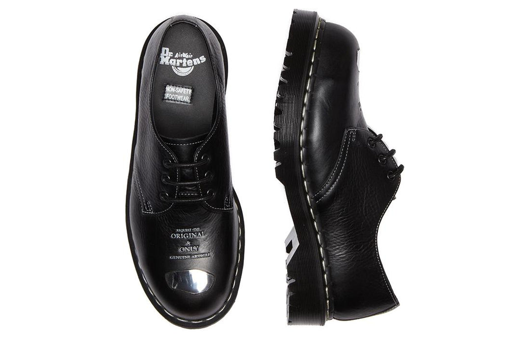 Dr. Martens 1461 Bex Exposed Steel Toe Oxford Shoes 'Black' 31503001