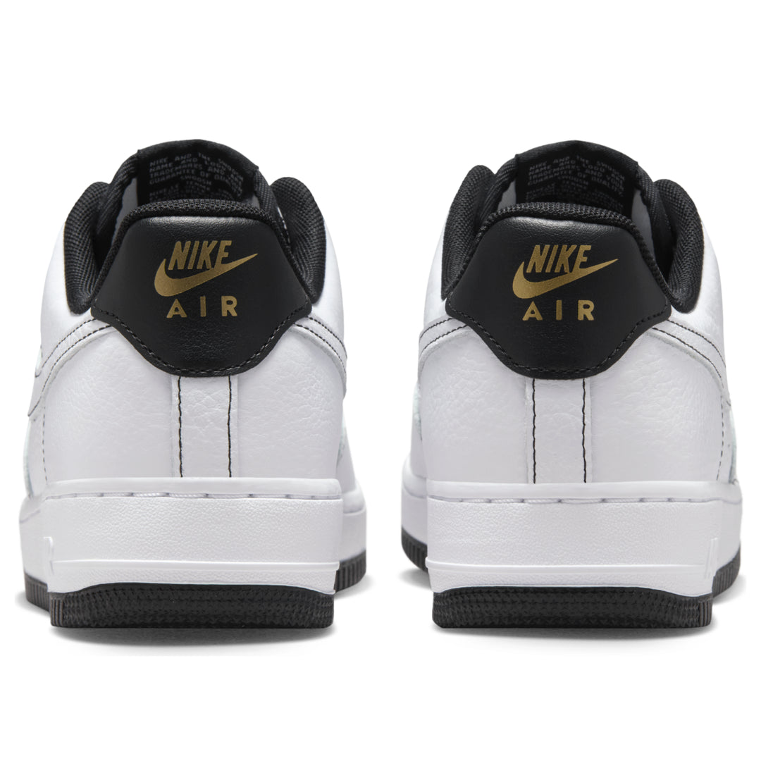 WMNS) Nike Air Force 1 '07 Mini Jewel 'White Black Gold' IB6543-101