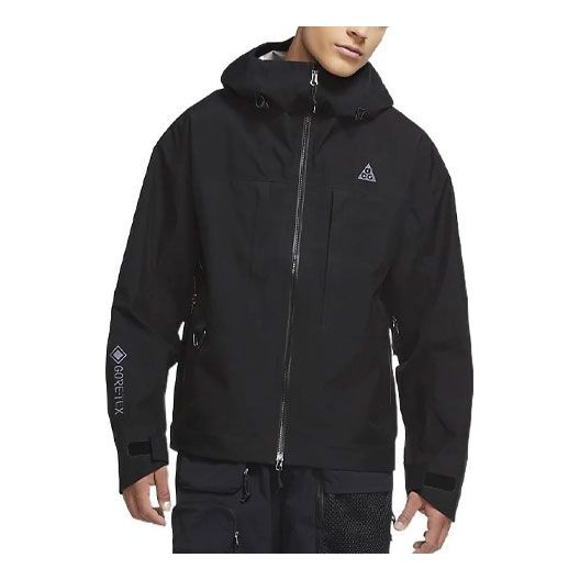 Nike ACG Gore-tex Misery Ridge Solid Color Zipper Hooded Jacket