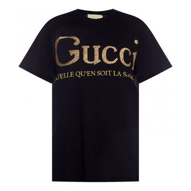 Gucci Original Print Oversize T-Shirt 'Black' 616036-XJCOQ-1082