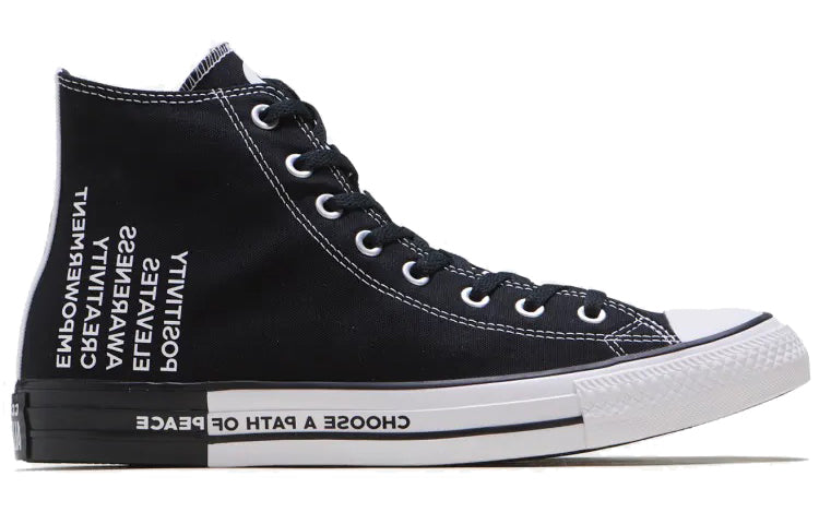 Converse Chuck Taylor All Star High 'Seek Peace - Black' 165766F