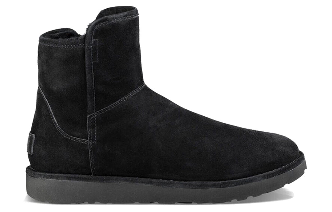 WMNS) UGG Abree Mini Snow Boots Black 1016548-NERO