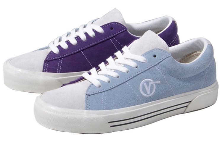 Vans Sid Dx Retro Low Tops Casual Skateboarding Shoes Unisex Blue