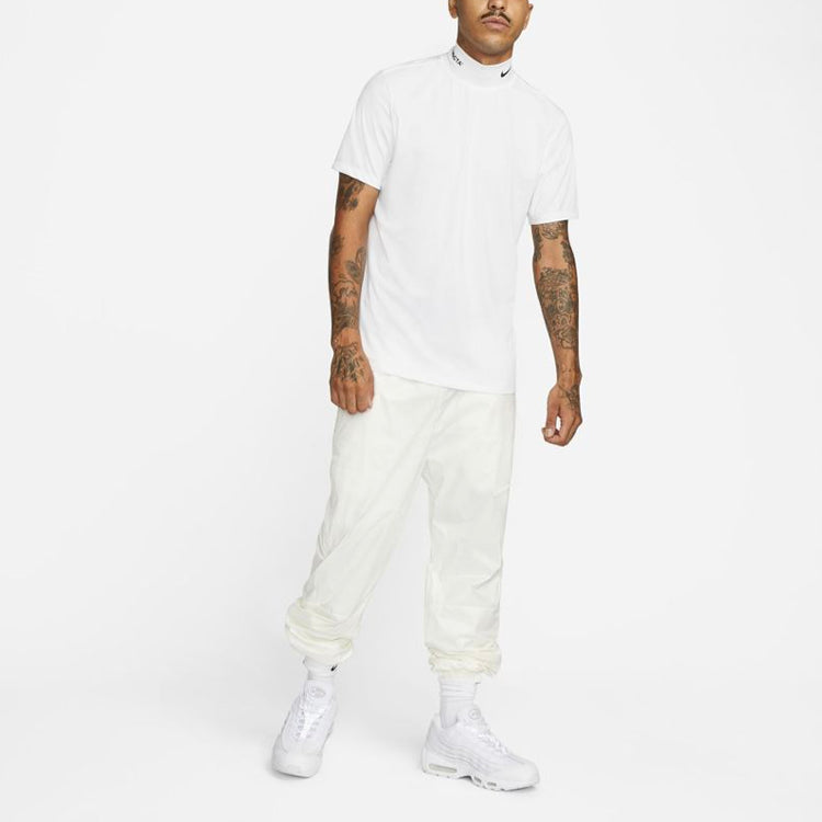 Nike x NOCTA Drake Golf Short Sleeve Mock Neck Top 'White' DJ5577-100