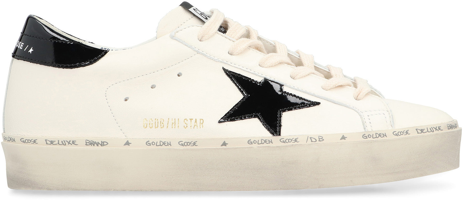 Golden Goose - Hi Star leather low-top sneakers White - The Corner