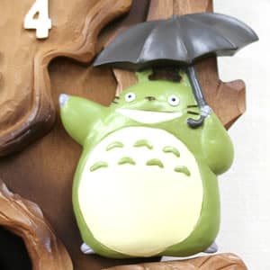 RHYTHM リズム となりのトトロキャラクター掛け時計 トトロM837N