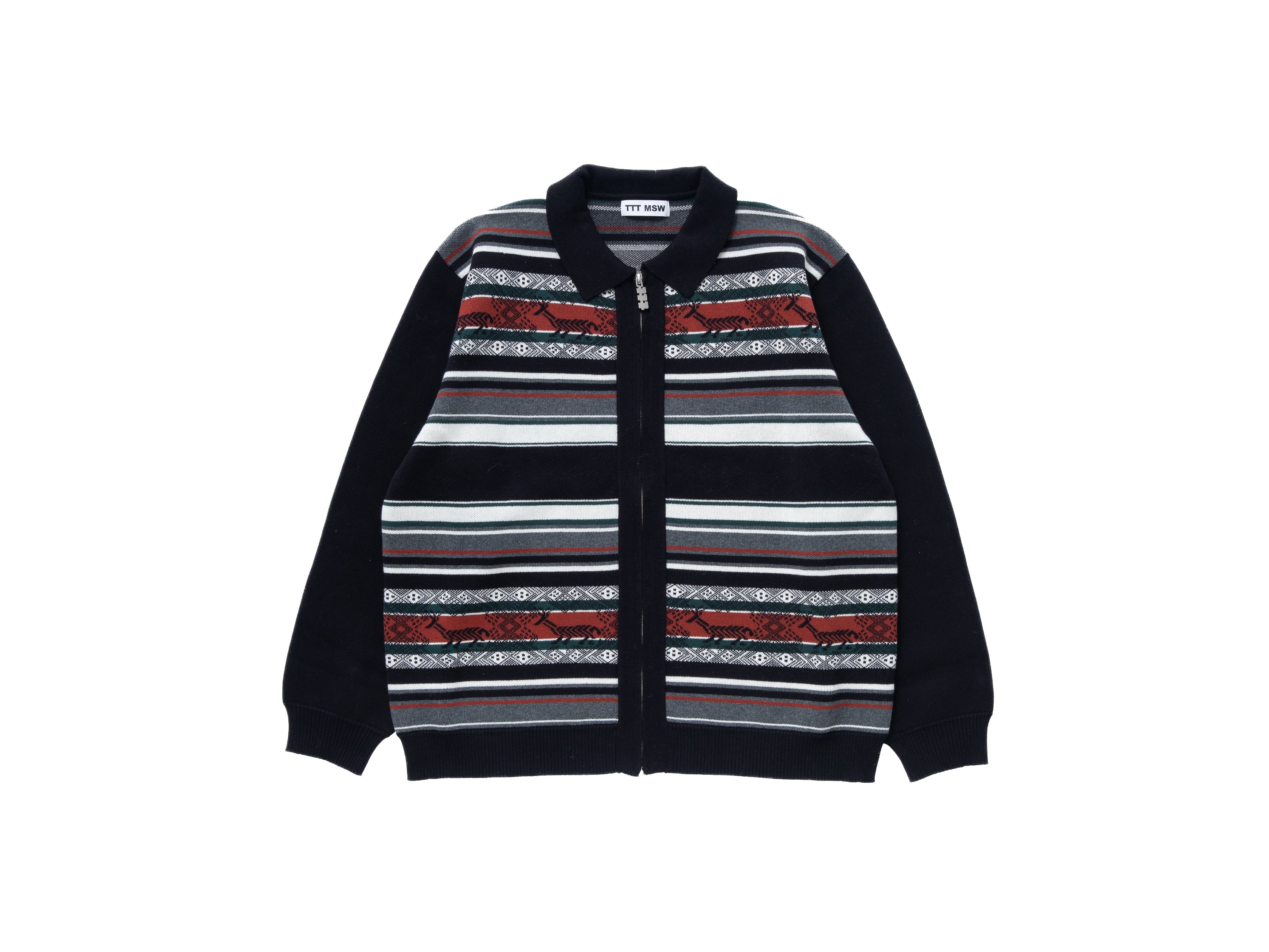 TTTMSW / Nordic zip up cardigan – PRANK STORE