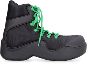 Bottega Veneta - Puddle Bomber ankle boots black - The Corner
