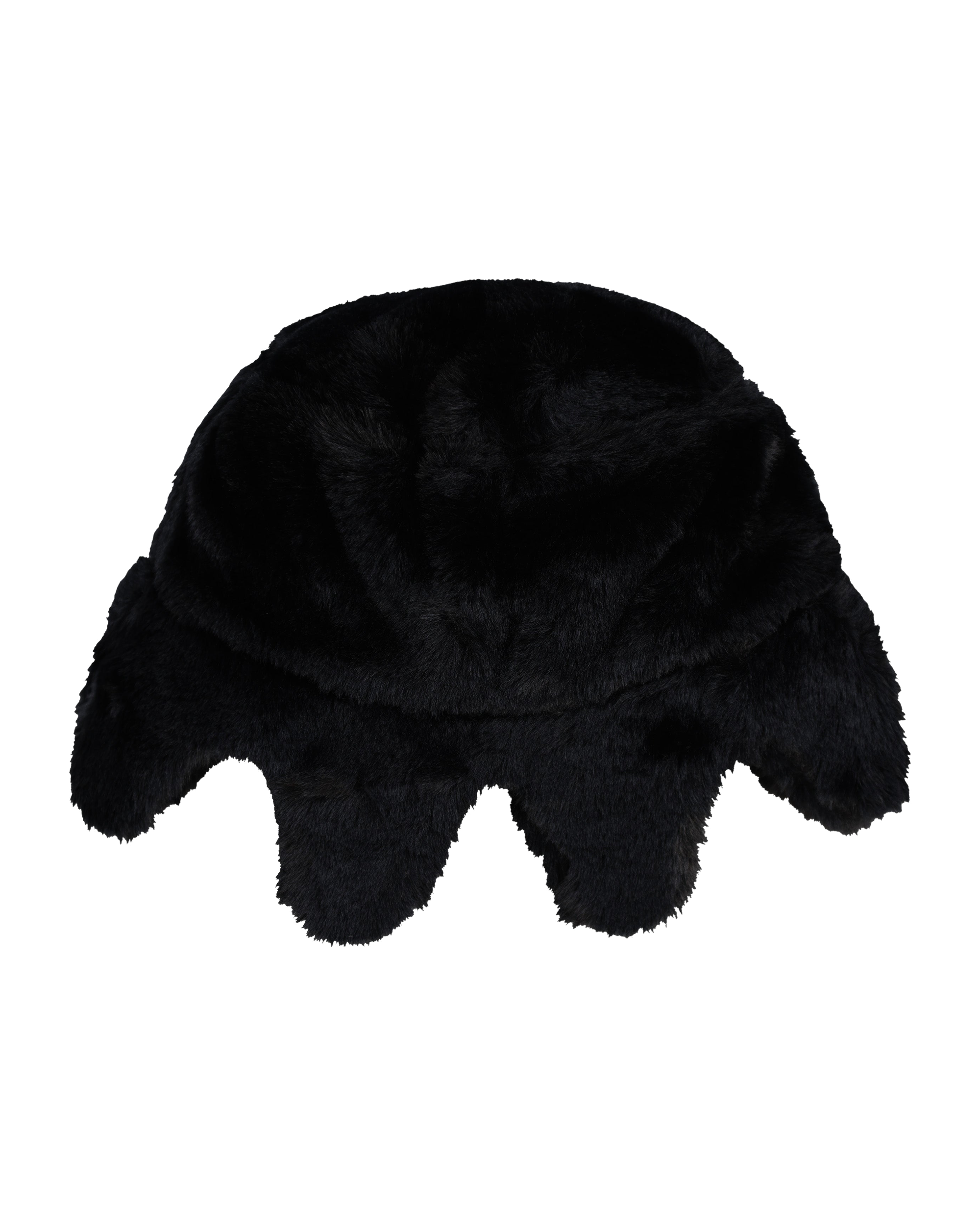 Glo Gang | Furry Glo Sun Bucket Hat (Black) | Hats