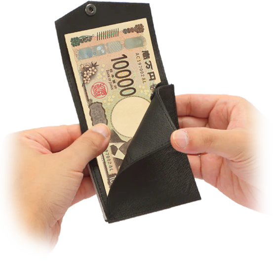 左利き用 小さい財布 abrAsus【送料無料】